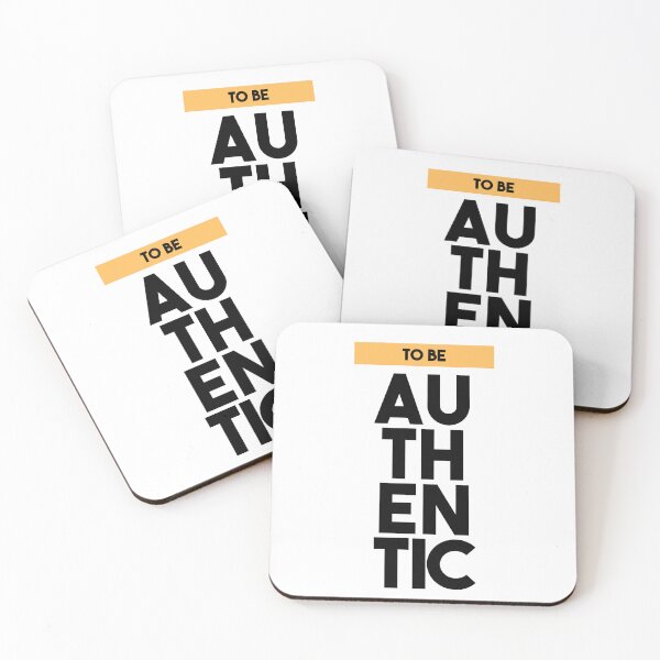 Item preview, Typography quotes of to be authentic designed and sold by artacalla.