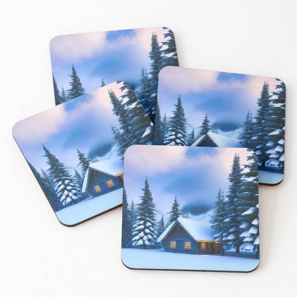 Item preview, Winter's Charm: A Snowy Landscape Design designed and sold by Story24net.