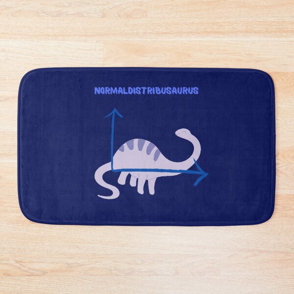 Item preview, Normal distribution dinosaur data science design designed and sold by t1n3333.