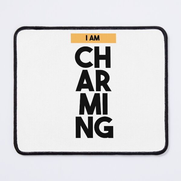 Item preview, Typography quotes of i am charming designed and sold by artacalla.