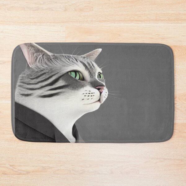 Item preview, Suited Cat With Green Eyes  designed and sold by Nero9o.