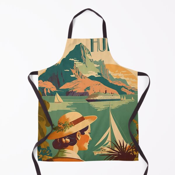 Item preview, Hudson Bay Canada Vintage Travel Art Poster designed and sold by OldTravelArt.
