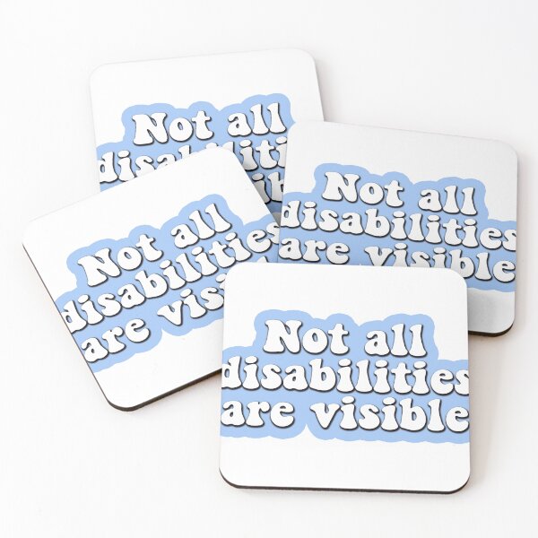 Item preview, Not all disabilities are visible designed and sold by Inclusemuse  Lifestyle.