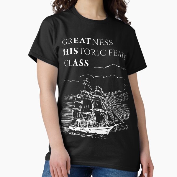 Vista previa del artículo con la obra «Grandeza, hazañas históricas, clase», diseñado y vendido por xray-vex.