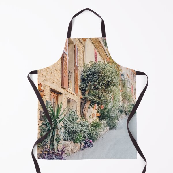 Item preview, French Riviera Poster, Cote d'Azur Poster, Travel in Antibes Town Print, South of France Poster, Vintage House designed and sold by radub85.