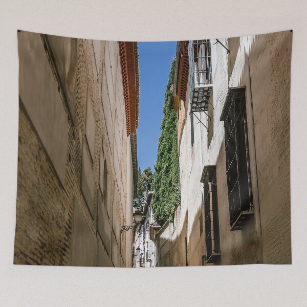 Item preview, View of Spanish Old Quarter  designed and sold by Phanaturalis.