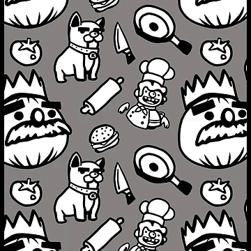 Artwork thumbnail, Overcooked Pattern by HyperCultes