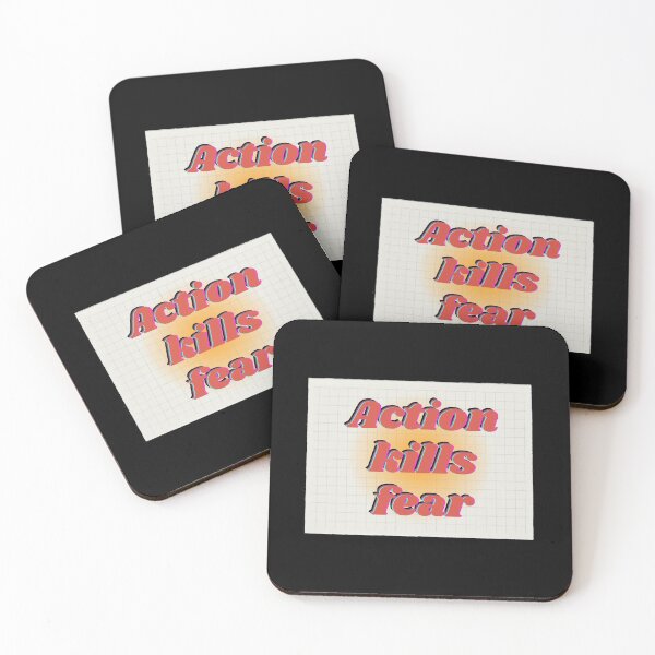 Item preview, Action kills fear  designed and sold by Aya-salah123.