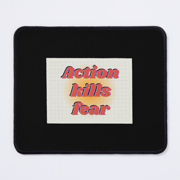 Item preview, Action kills fear  designed and sold by Aya-salah123.