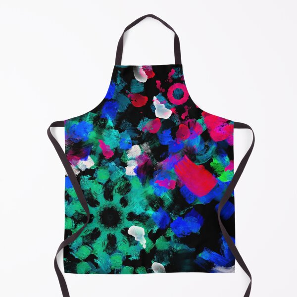 Item preview, Night garden painting designed and sold by SalaMonidesign.