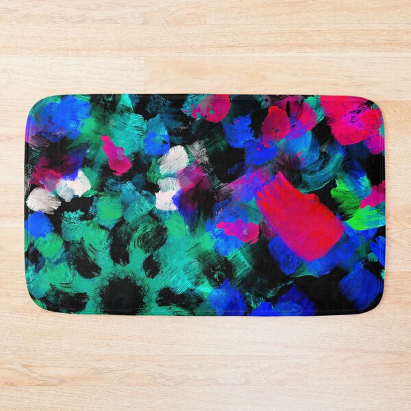 Item preview, Night garden painting designed and sold by SalaMonidesign.