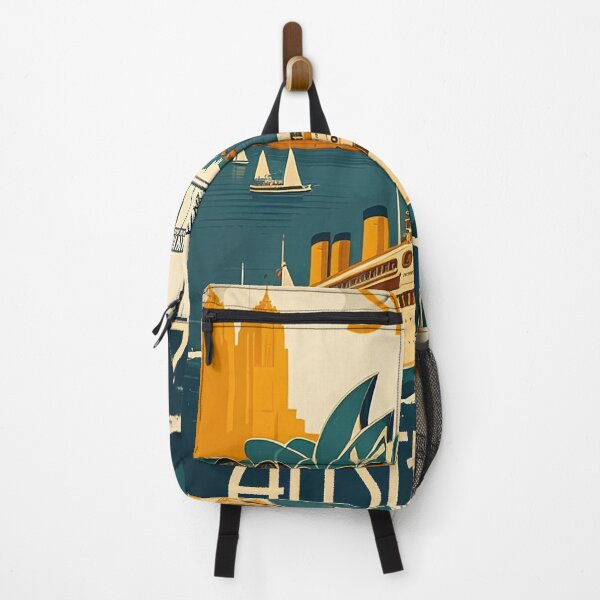 Item preview, Sydney Australia Vintage Travel Art Poster designed and sold by OldTravelArt.