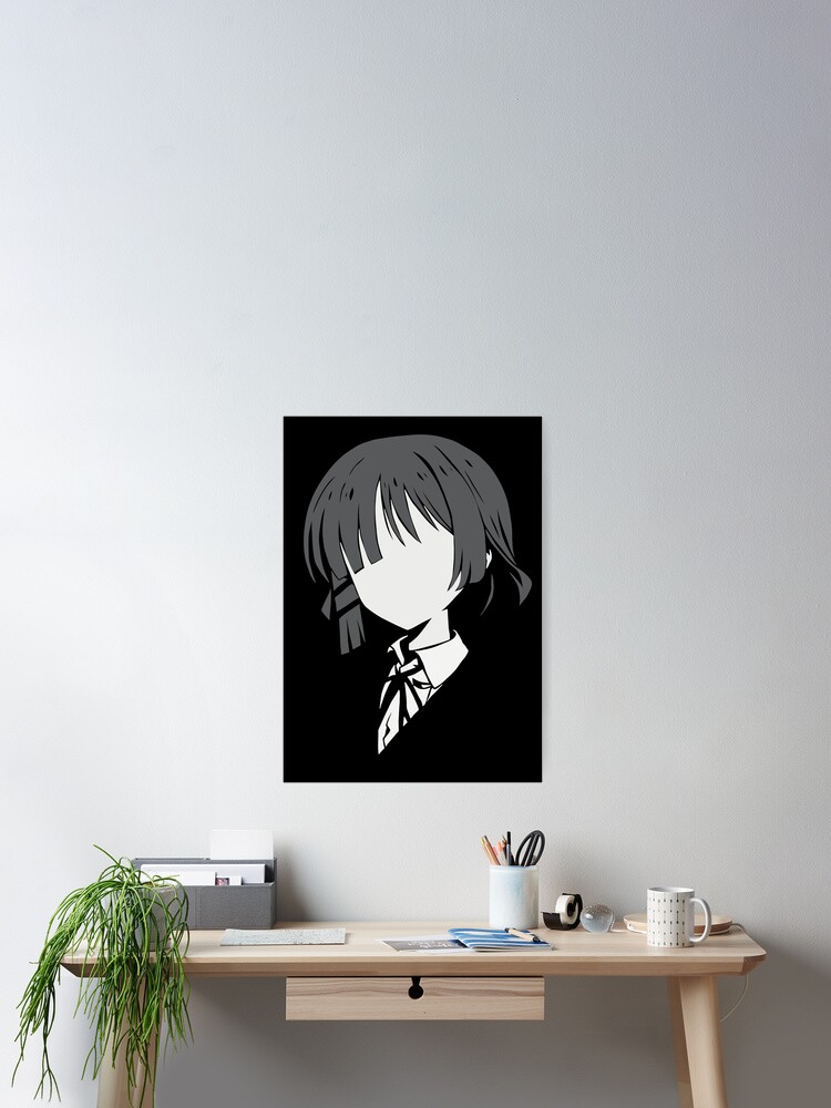 Bocchi the Rock Anime Characters Blue Short Haired Girl Ryo Yamada Pfp in  Minimalist Vector Art (Transparent) - Bocchi The Rock - Pin