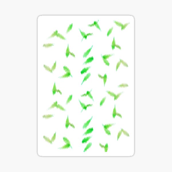 The leaves are falling Sticker