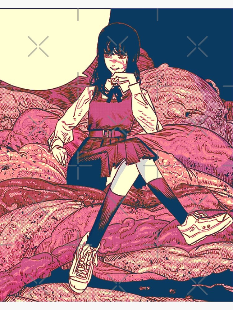 "chainsaw man part 2 yoru devil" Poster for Sale by hypersauce Redbubble