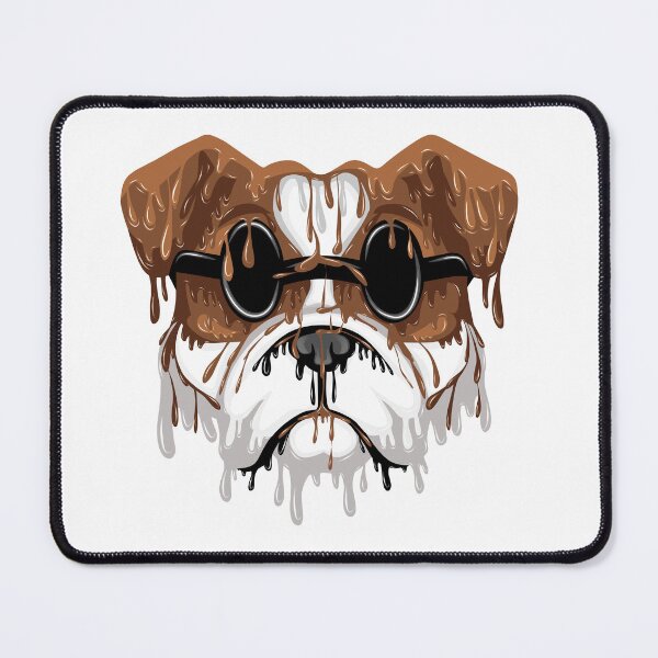 Item preview, Brown dog grime art designed and sold by AmsaOza.