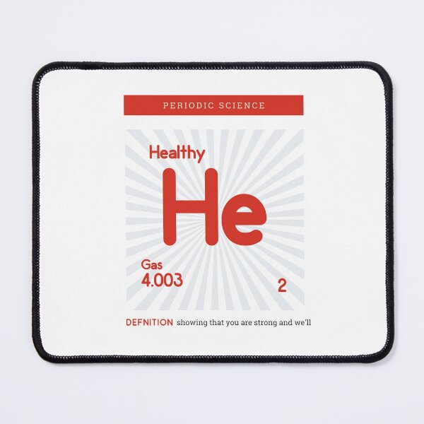 Item preview, Healthy Periodic Science Definition motivational Quote designed and sold by artacalla.