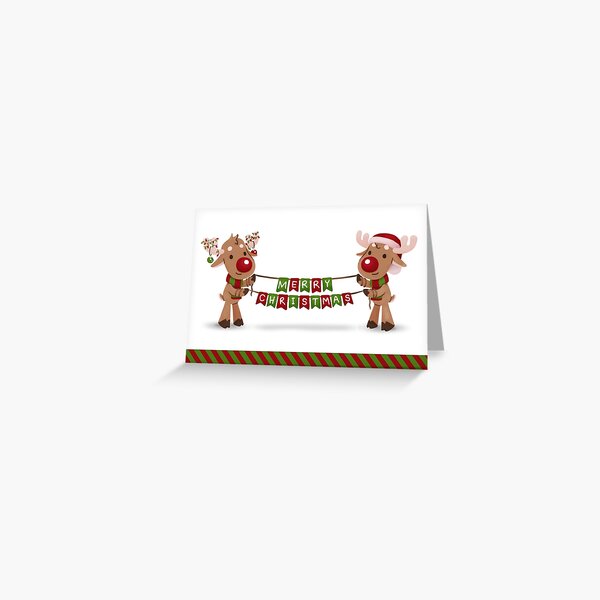 Item preview, Holiday Reindeers designed and sold by Twkirky.