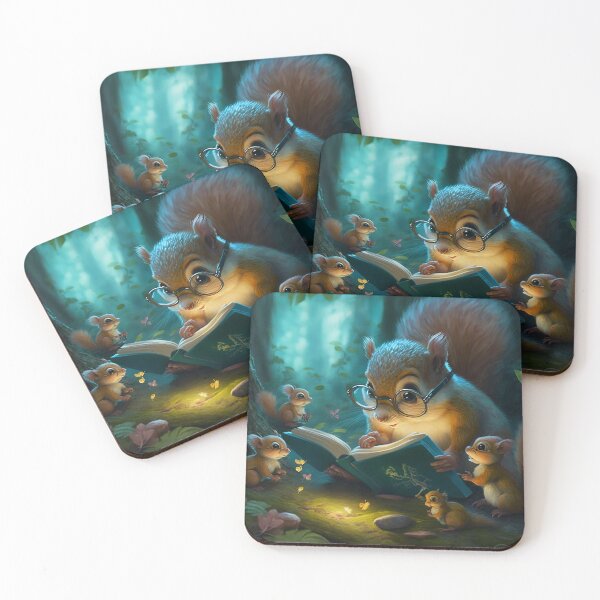 Item preview, Squirrel Story Time designed and sold by MyMagicalPlace.