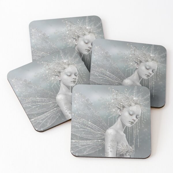 Item preview, Snow and ice crystal fairy designed and sold by Maxine Gadd.