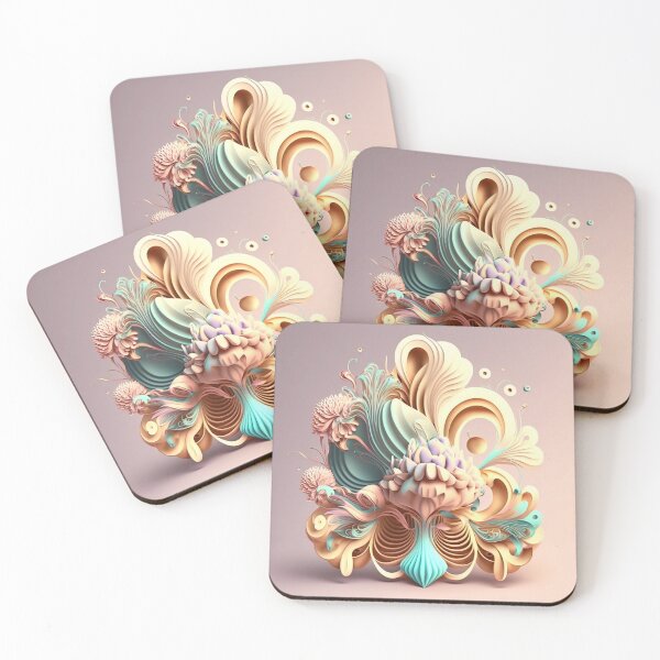 Item preview, Floral Playful Colourful Composition Designs for Home Decor, Wedding, Events Fashion  and Accessories  designed and sold by RAGANADesign.