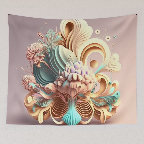 Item preview, Floral Playful Colourful Composition Designs for Home Decor, Wedding, Events Fashion  and Accessories  designed and sold by RAGANADesign.