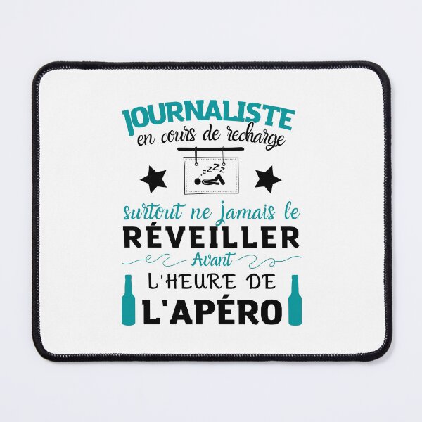 Item preview, Gift Humor Man journalist Christmas birthday designed and sold by RomualdGR.