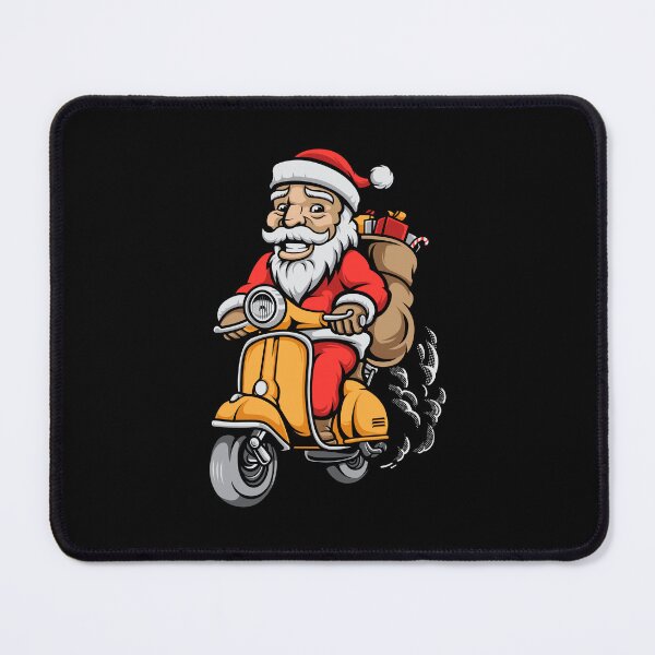 Item preview, Santa Ride a Scooter designed and sold by chomaruddin tri amboko.