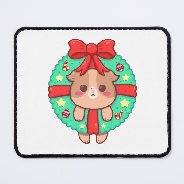 Item preview, Capy Christmas Wreath designed and sold by Minidooods.
