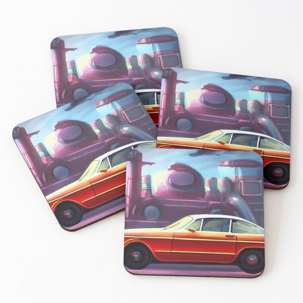 Item preview, Vintage retro cars: a gift for car lovers 2 designed and sold by dsignstore911.
