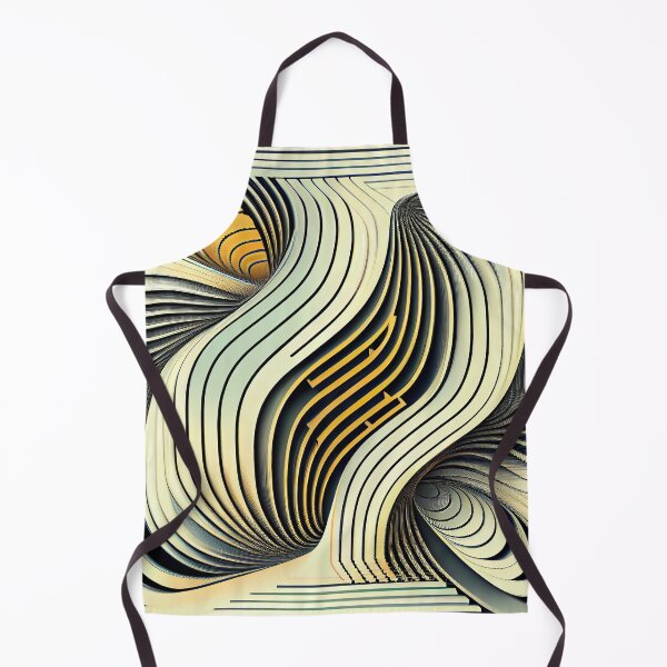 Item preview, Three Dimensional Line Pattern Digital Painting designed and sold by CodeAndColors.