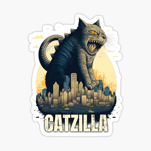 Item preview, Catzilla designed and sold by MeditationMind.