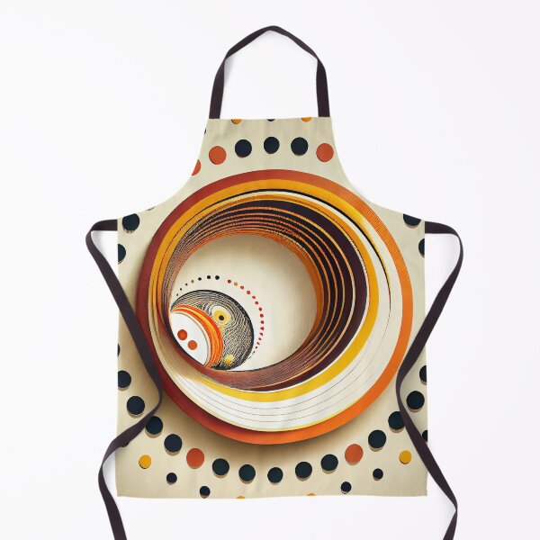 Item preview, Imagined Circular Minimalist Pattern Digital Painting designed and sold by CodeAndColors.