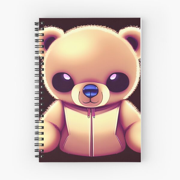 Item preview, Fluffy teddy bear - cuddly toy design designed and sold by Dalive.
