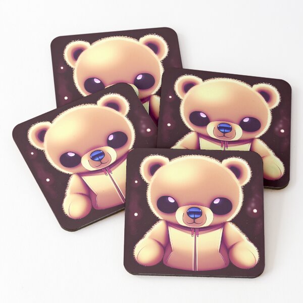 Item preview, Fluffy teddy bear - cuddly toy design designed and sold by Dalive.