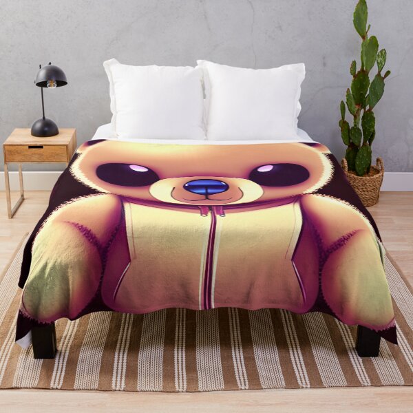 Item preview, Fluffy teddy bear - cuddly toy design designed and sold by Dalive.