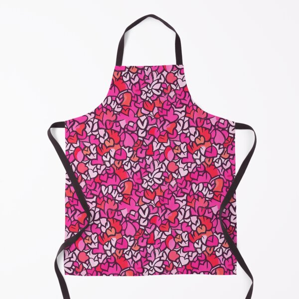 Item preview, Bright Pink Valentines Cute Hearts Pattern for Lover on Valentines Day designed and sold by FloralZoo.
