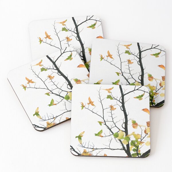 Item preview, Bird-Shaped Leaves designed and sold by ernest123.