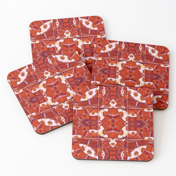 Item preview, *FUNNY ABSTRACT TRIBAL GEOMETRIC CHOCOLATE MILK PATCHWORK PAINTING* designed and sold by Ralek.
