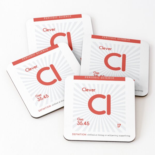 Item preview, Clever Periodic Science Definition motivational Quote designed and sold by artacalla.