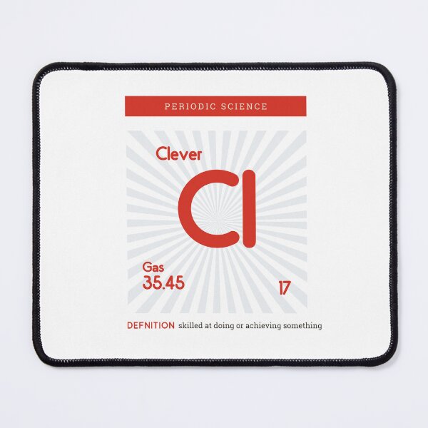 Item preview, Clever Periodic Science Definition motivational Quote designed and sold by artacalla.