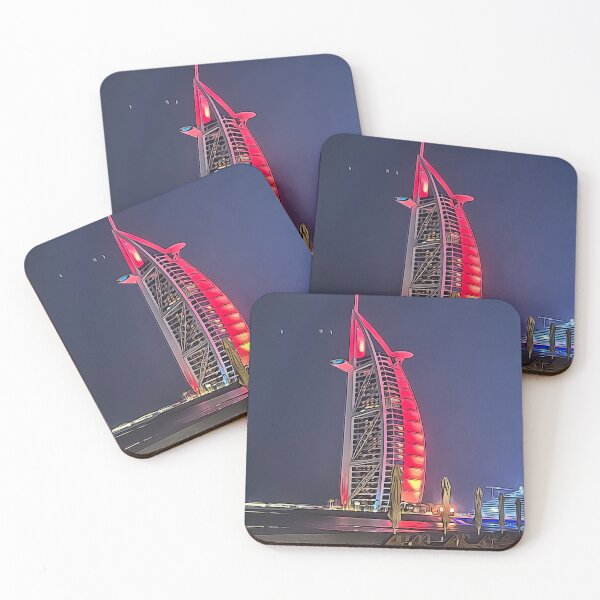 Item preview, The Burj Al Arab at night designed and sold by eriksownphoto.