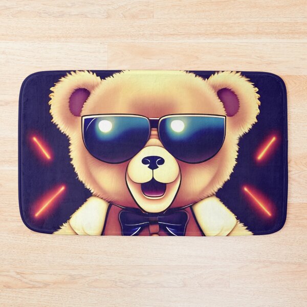 Item preview, Cool teddy bear with sunglasses and suit - disco teddy designed and sold by Dalive.