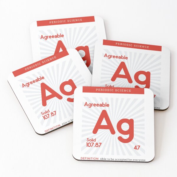 Item preview, Agreeable Periodic Science Definition motivational Quote designed and sold by artacalla.