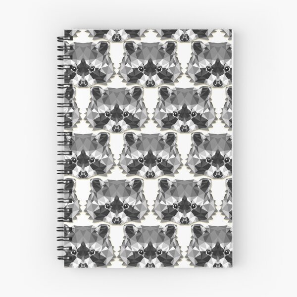 Item preview, Geometric Raccoon Pattern  designed and sold by NorthMerchCo.