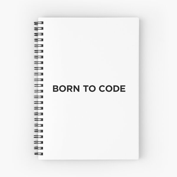 Item preview, Born To Code (Small Black Text) designed and sold by STUDIO-72.