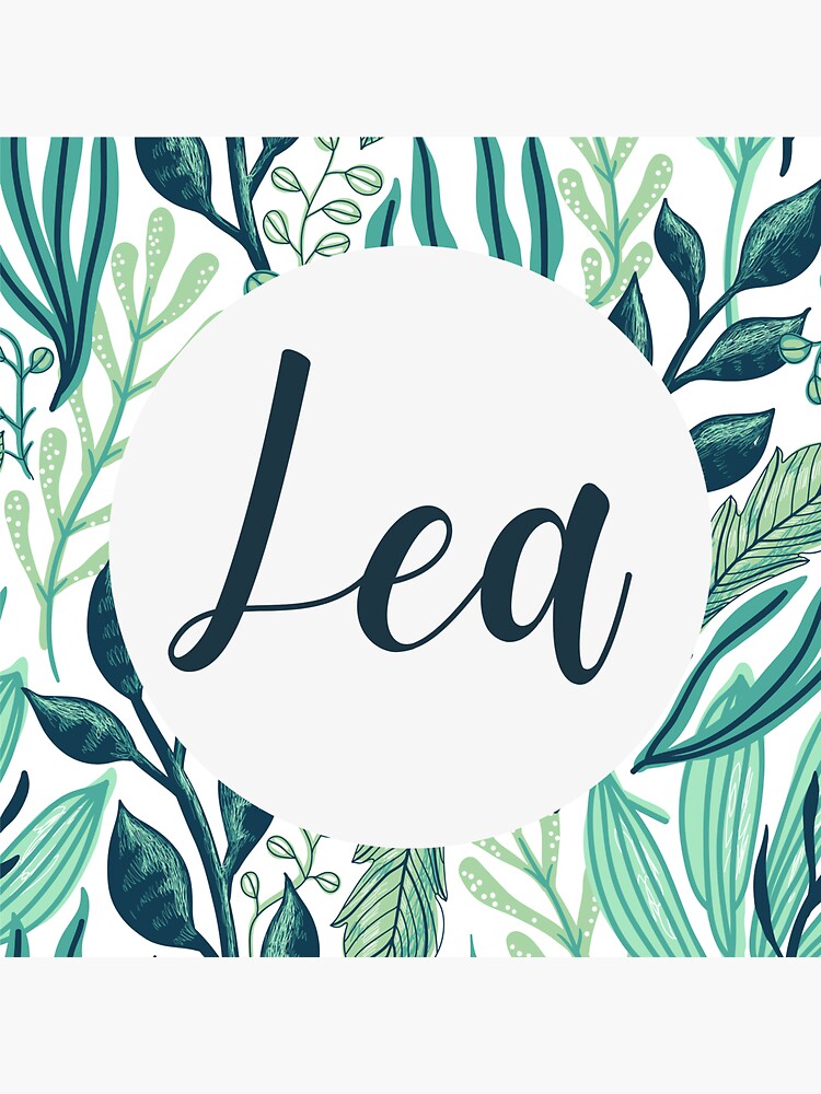 Lea Name Stickers for Sale | Redbubble