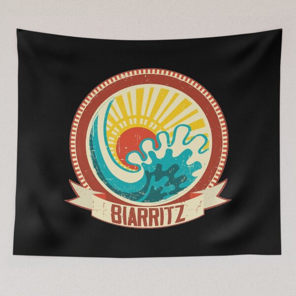 Item preview, Biarritz vintage beach designed and sold by mikoala50.
