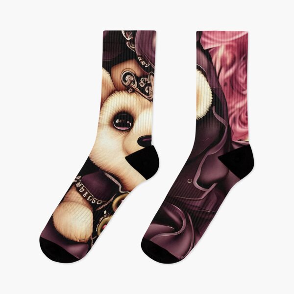 Item preview, Victorian Gothic Teddy Bear Princess - Pastel Goth designed and sold by Dalive.
