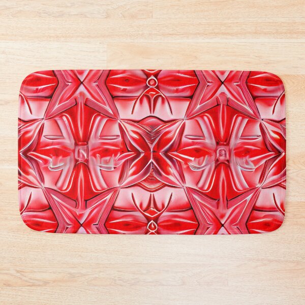 Artikelvorschau, Light Red Contemporary Pattern Digital Painting entworfen und verkauft von CodeAndColors.